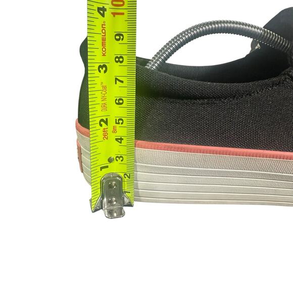 Sperry Black & Pink Canvas Sneakers women’s Size 9.5 Nautical Boat Shoes lace-up - Picture 2 of 11